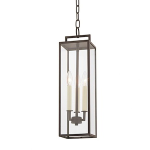 Brewery Loan - 3 Light Outdoor Pendant-21.25 Inches Tall and 6 Inches Wide
