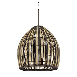 Primrose Field - 1 Light Outdoor Pendant-36.5 Inches Tall and 34.75 Inches Wide