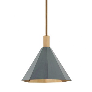 Main Dene - 1 Light Outdoor Pendant-13.75 Inches Tall and 15 Inches Wide