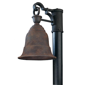 Union Loke-1 Light Outdoor Post Lantern-10.5 Inches Wide by 15.5 Inches High