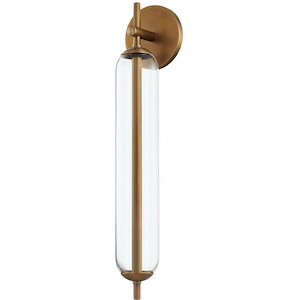 Blake Grove - 12W 1 LED Outdoor Wall Sconce In Modern Style-21.25 Inches Tall and 4.5 Inches Wide - 1332323