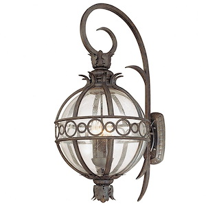 Key West - 4 Light Outdoor Wall Lantern - 16.75 Inches Wide by 35.5 Inches High
