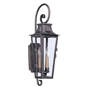 Tower Crescent - Two Light Outdoor Wall Lantern