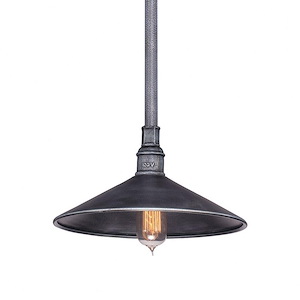 Moorlands North - 1 Light Medium Pendant - 14 Inches Wide by 6.75 Inches High - 1232980