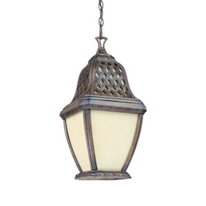 Kingfisher Leaze - 1 Light Outdoor Large Pendant - 12 Inches Wide by 23 Inches High