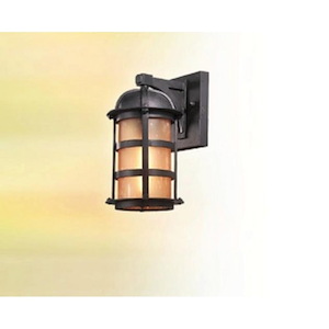 Holme Woodlands - 11.25 Inch One Light Outdoor Wall Lantern - 1232956