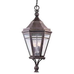 St Helen&#39;s Drove - 4 Light Outdoor Hanging Lantern - 15 Inches Wide by 32.5 Inches High