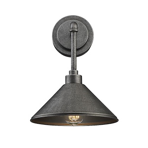 1 Light Wall Sconce-Industrial Style with Rustic and Urban Farmhouse Inspirations-13 inches tall by 8 inches wide - 1233185