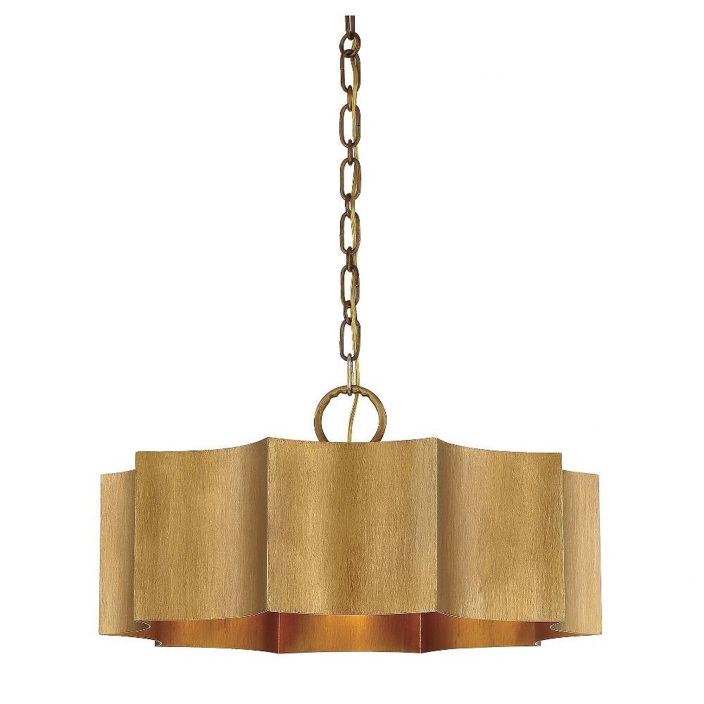 Bailey Street Home 159-BEL-688637 3 Light Pendant-Transitional Style with Contemporary Inspirations-11.5 inches tall by 22.5 inches wide