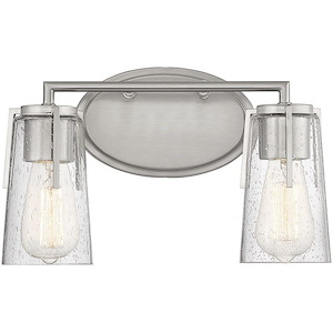 2 Light Bath Bar-8.5 inches tall by 14 inches wide - 1096735