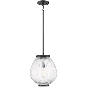 1 Light Pendant-14.5 inches tall by 12 inches wide - 1096802