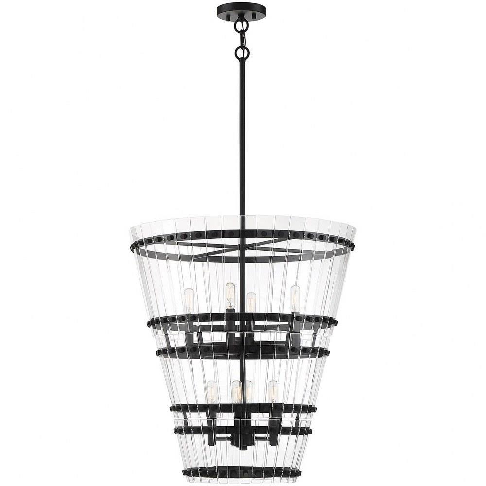 Bailey Street Home 159-BEL-1040564 8 Light Foyer-23 inches tall by 24 inches wide