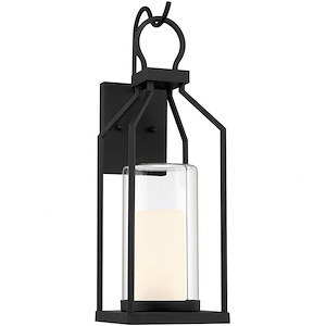 Hamilton - 1 Light Outdoor Wall Lantern In Transitional Style-23.5 Inches Tall And 7.5 Inches Wide - 1233853