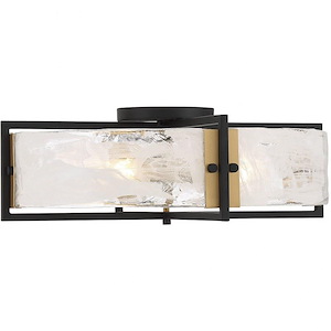 Hayward - 4 Light Semi-Flush Mount In Modern Style-8 Inches Tall And 24 Inches Wide - 1233738