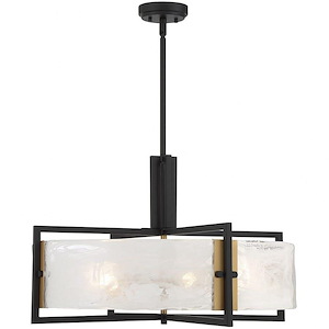 Hayward - 5 Light Pendant In Modern Style-17 Inches Tall And 28 Inches Wide - 1233592
