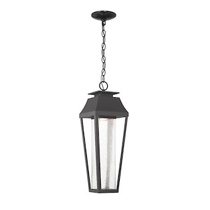 Southampton Market - 4.5W 1 LED Outdoor Hanging Lantern In Contemporary Style-21.75 Inches Tall and 7.25 Inches Wide - 1280313