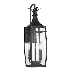 Kingsland Acres - 2 Light Outdoor Wall Lantern In Modern Style-22 Inches Tall and 6.25 Inches Wide - 1280329