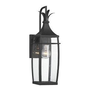 Kingsland Acres - 1 Light Outdoor Wall Lantern In Modern Style-18.5 Inches Tall and 5.5 Inches Wide - 1280330