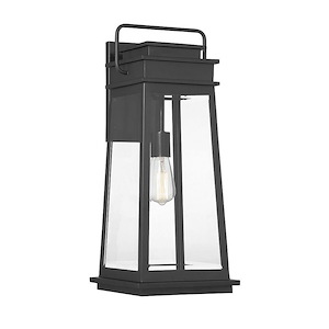 Earnock Street - 1 Light Outdoor Wall Lantern In Mission Style-24.75 Inches Tall and 10.25 Inches Wide