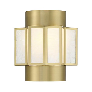 Uplands Laurels - 2 Light Wall Sconce In Modern Style-11 Inches Tall and 10 Inches Wide - 1280367