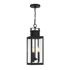 Sunningdale Cliff - 3 Light Outdoor Hanging Lantern In Contemporary Style-20 Inches Tall and 6.5 Inches Wide - 1327324