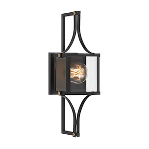 Old Church Parade - 1 Light Outdoor Wall Lantern In Traditional Style-18 Inches Tall and 5.5 Inches Wide - 1327389