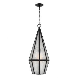 Cuckoo Orchard - 1 Light Outdoor Hanging Lantern In Vintage Style-32.5 Inches Tall and 12 Inches Wide