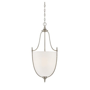 Wide Pendant-Contemporary Style with Transitional and Traditional Inspirations-34 inches tall by 16 inches wide - 1096859