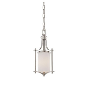 1 Light Mini Pendant-Transitional Style with Contemporary Inspirations-14.5 inches tall by 6.5 inches wide - 1096519