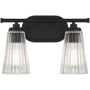 Parsons Leas - 2 Light Vanity Light In Vintage Style-10 Inches Tall and 14 Inches Wide - 1110413