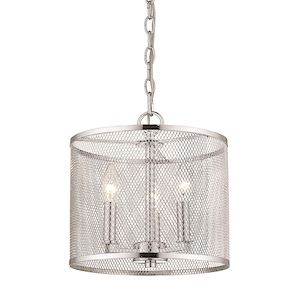 Liverpool Market - 3 Light Pendant Light in Durable style - 83.88 Inches high by 11 Inches wide - 1234104