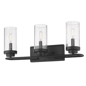 Primrose Field - 3 Light Bathroom Light Fixture in Durable style - 9.25 Inches high by 22 Inches wide - 1281093
