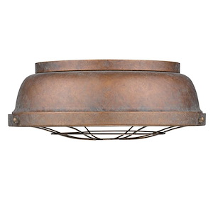 Rodney Ridings - 2 Light Flush Mount in Traditional style - 5.5 Inches high by 14 Inches wide - 1234164