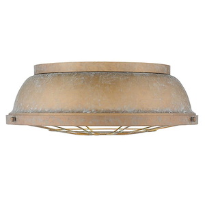 Rodney Ridings - 3 Light Flush Mount in Traditional style - 5.75 Inches high by 16.5 Inches wide - 1234111