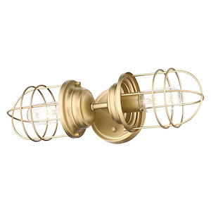 Bantock Road - 2 Light Wall Sconce in Sturdy style - 16.5 Inches high by 4.63 Inches wide - 1234241