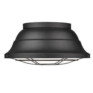 Rodney Ridings - 3 Light Outdoor Flush Mount 7.75 Inches Tall and 16.38 Inches Wide - 1234503