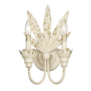 Springbank Buildings - 2 Light Wall Sconce-14.63 Inches Tall and 9.13 Inches Wide - 1317588