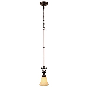 Brickfield End - 1 Light Mini Pendant in Variety of style - 51.5 Inches high by 6 Inches wide - 1234543