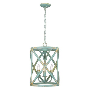 Tuskar Street - 3 Light Pendant-18.25 Inches Tall and 13 Inches Wide - 1317606