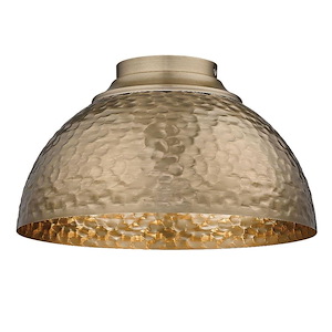 Beech Tree Park - 3 Light Flush Mount-8 Inches Tall and 13.75 Inches Wide - 1317633