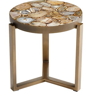 Maypole Poplars - Side Table - 16.75 Inches Wide By 17.25 Inches High