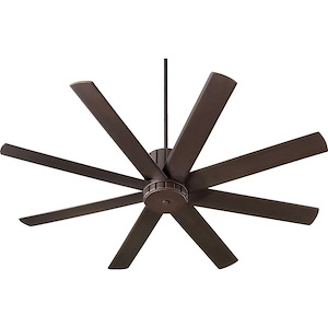Red House Passage - Ceiling Fan in Soft Contemporary style - 60 inches wide by 18 inches high