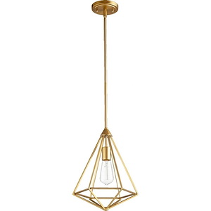 Delph Fairway - 1 Light Pendant in style - 11 inches wide by 14 inches high - 1152249