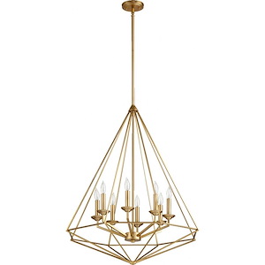 Delph Fairway - 8 Light Pendant in style - 28.5 inches wide by 33 inches high - 1146128