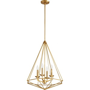 Delph Fairway - 4 Light Pendant in style - 20 inches wide by 27 inches high - 1153535
