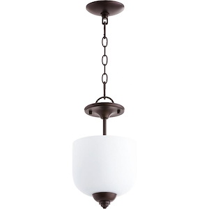 Thornfield Mews - 3 Light Dual Mount Pendant in Bailey Street Home Home Collection style - 8 inches wide by 14 inches high - 1146226