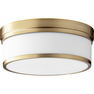 Foster Way - 3 Light Flush Mount in Transitional style - 14 inches wide by 5.5 inches high - 1150913