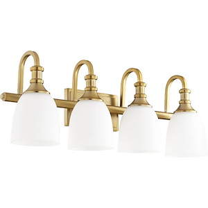 Thornfield Mews - 4 Light Vanity Light in Bailey Street Home Home Collection style - 27.75 inches wide by 10.5 inches high - 1146687
