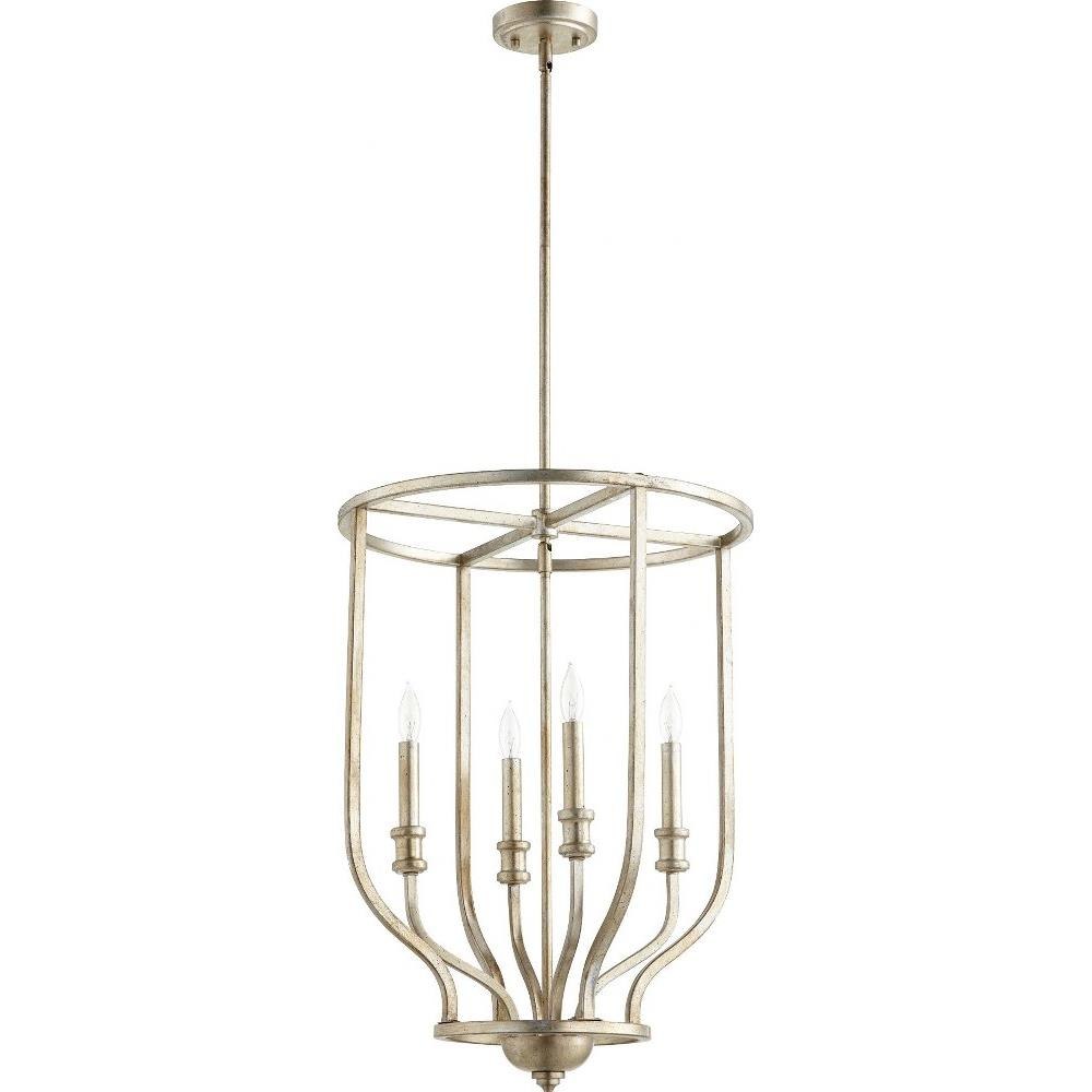 Bailey Street Home 183-BEL-616747 Thornfield Mews - 4 Light Entry Pendant in Bailey Street Home Home Collection style - 18 inches wide by 26.5 inches high