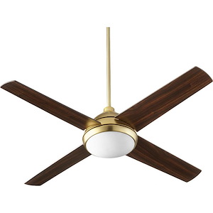 Middlefield Poplars - Ceiling Fan in Soft Contemporary style - 52 inches wide by 14.13 inches high